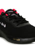 LISA N Black Women's Casual Shoes