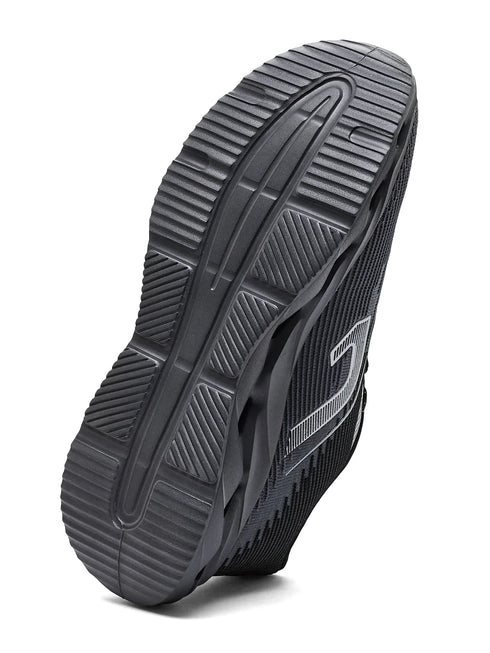 LOOPD Black Men's Running Shoes