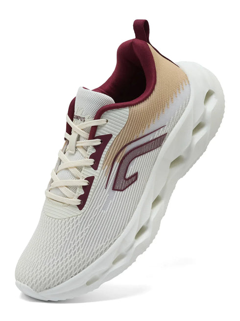 LOOPD White Men's Running Shoes