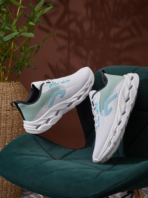 LOOPD White Men's Running Shoes