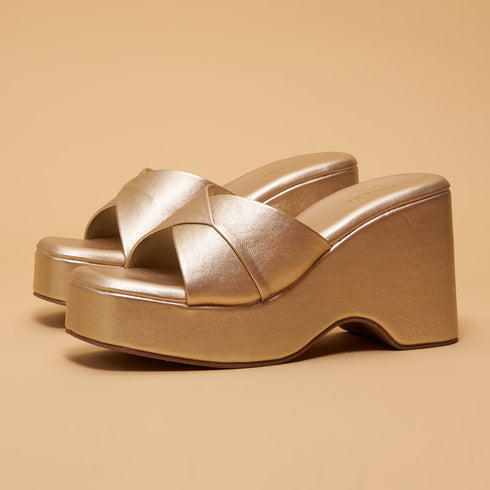 Lauren Slip-On Wedges