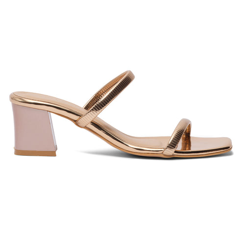 Lyraa Metallic Heels