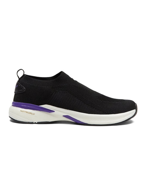 MADRA Black Women's Walking Shoes