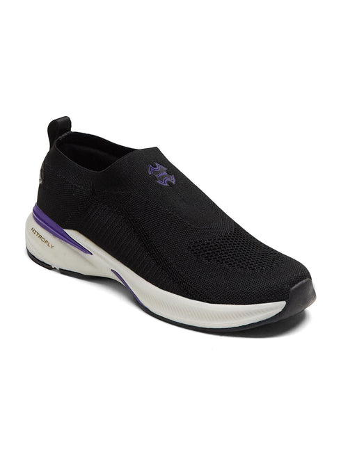 MADRA Black Women's Walking Shoes