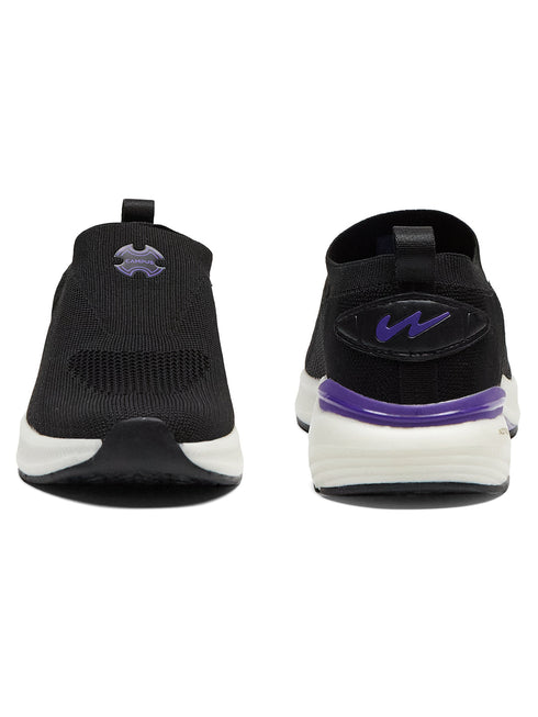 MADRA Black Women's Walking Shoes