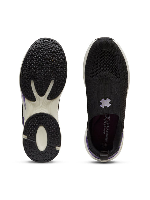MADRA Black Women's Walking Shoes