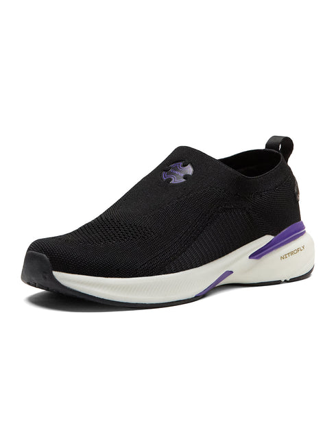 MADRA Black Women's Walking Shoes