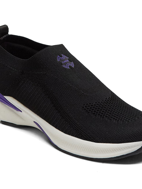 MADRA Black Women's Walking Shoes