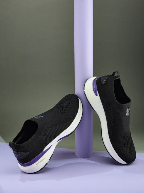 MADRA Black Women's Walking Shoes