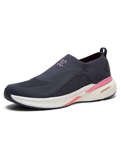 MADRA Grey Women's Walking Shoes