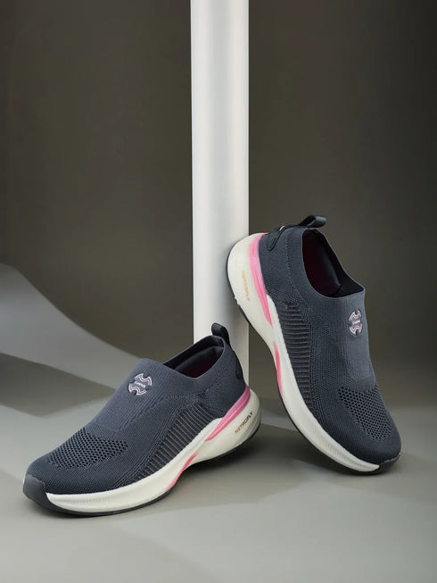 MADRA Grey Women's Walking Shoes