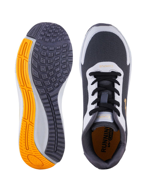 MADRIAN Grey Men's Running Shoes
