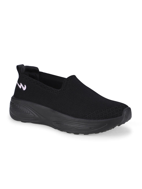 MARLIN Black Women's Walking Shoes
