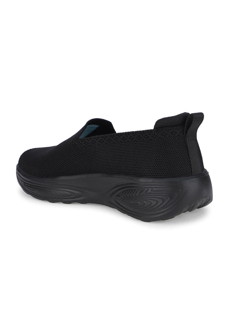 MARLIN Black Women's Walking Shoes