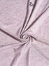 Women's Mauve Self Design Round Neck T-Shirt