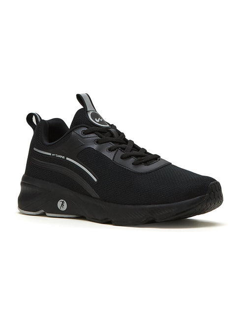 MELLOW Black Men's Running Shoes