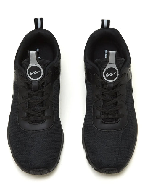 MELLOW Black Men's Running Shoes
