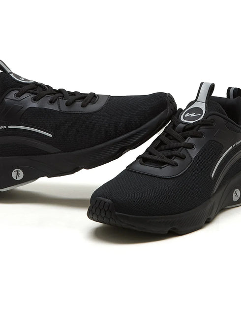 MELLOW Black Men's Running Shoes