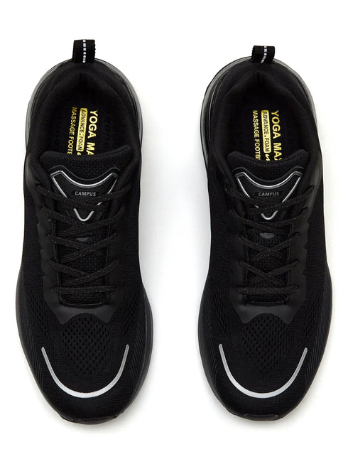 MERIT Black Men's Running Shoes