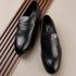Men's Textured Panel Penny Loafers