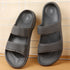 Men's Dual Strap Lightweight Comfort Slide Sandal