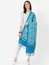Women's Aari Embroidery and Stone Work Wool Shawl