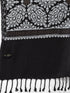 Women's Aari Embroidery and Stone Work Wool Shawl