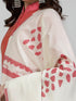Women's White Pure Cotton Wool Shawl