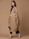 Women's Silky Aari Embroidery Wool Shawl