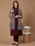Women's Aari Embroidery Wool Shawl