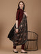 Women's Aari Embroidery Wool Shawl