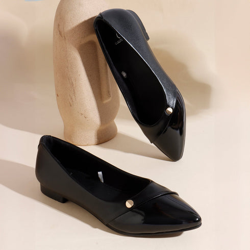 Women's Elegant Pointed-Toe Solid Flat