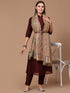 Women's Zari Kani Wool Shawl