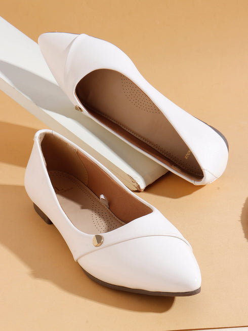 Women's Elegant Pointed-Toe Solid Flat