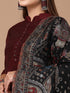 Women's Zari Kani Wool Shawl