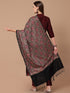 Women's Aari Embroidered Paisley Stole