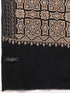 Women's Silky Golden Aari Embroidery Wool Shawl