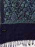 Women's Aari Embroidered Wool Stole