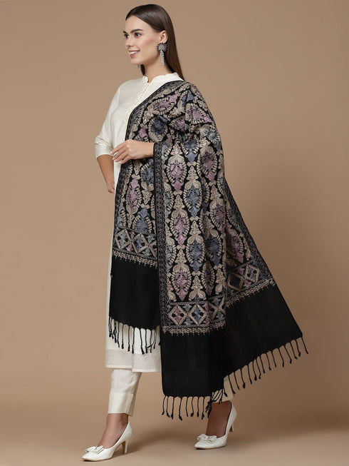 Women's Aari Embroidered Stole