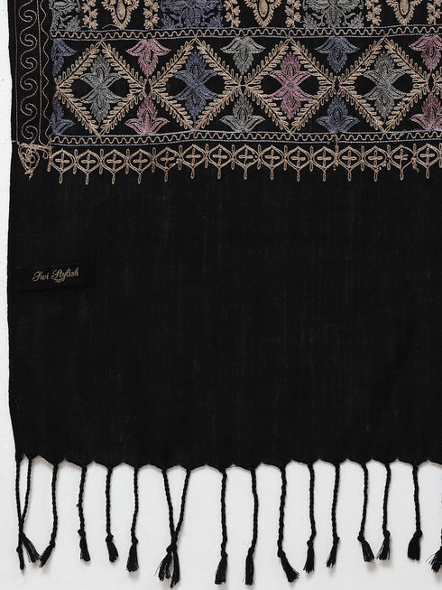 Women's Aari Embroidered Stole
