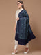 Women's Silky Aari Embroidery Wool Shawl