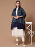 Women's Silky Aari Embroidery Wool Shawl