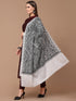 Women's Aari Embroidered Wool Shawl