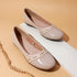Women's Classic Decorative Strap Detail Flat