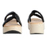 Women's Knot Detail Wedge Slide Sandals