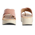 Women's Toe-Ring Crisscross Wedge Sandals