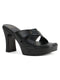 Elegant Crossover Strap Block Heel Sandals