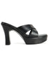 Elegant Crossover Strap Block Heel Sandals