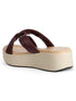 Women's Knot Detail Wedge Slide Sandals