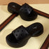 Women's Lightweight Platform Sandal Cushioned Slip-On Comfort Footwear